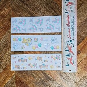 Baby themed stickers sticker sheets